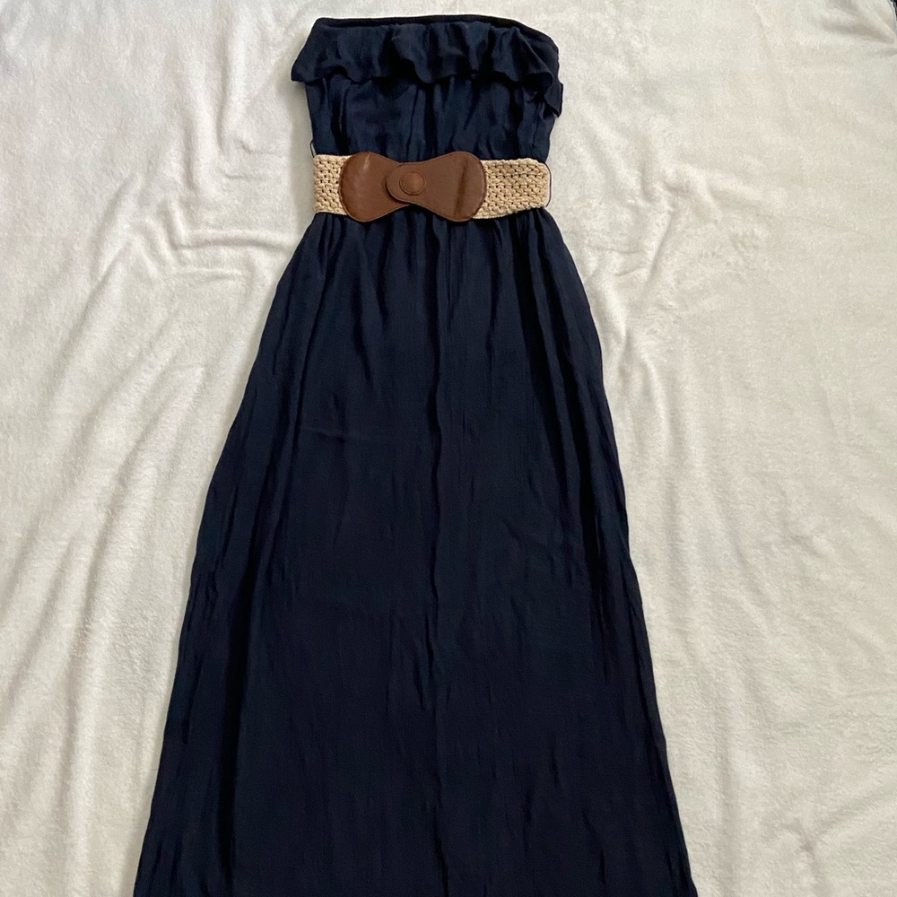 Strapless long Bongo dress